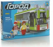 Ausini ausini 25604 конструктор трамвай с фигурками 274 дет