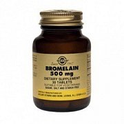 Солгар Бромелайн 500 мг таблетки 30 шт. (БАД)