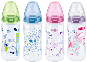 NUK Бутылочка First Choice Plus из полипропилена 300 мл с силиконовой соской р.1 M (0-6 мес.)