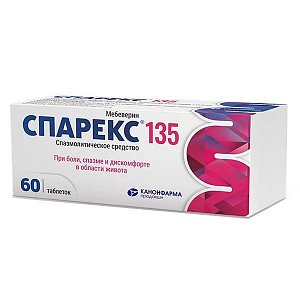 Спарекс 135мг №60 табл. п.п.о.