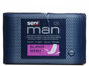 Seni Man Super Урологические вкладыши 20 шт.