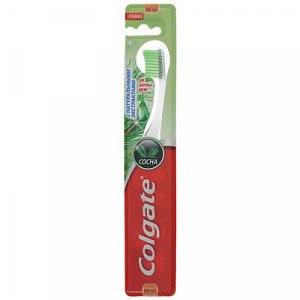 Colgate Зубная щетка с экстрактом Сосны мягкая для здоровья десен