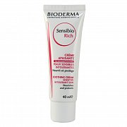Bioderma Sensibio Rich Крем для чувствительной и очень сухой кожи 40 мл Bioderma Sensibio Rich Крем для чувствительной и очень сухой кожи 40 мл