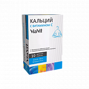 Кальций+Витамин С таблетки шипучие 4,2 г 10 шт. Виавит