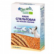 Fleur Alpine Каша молочная пшеничная Organic спельтовая, на козьем молоке, 5 мес. 200 г