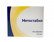 Метостабил таблетки покрытые оболочкой 125 мг 30 шт. Метостабил