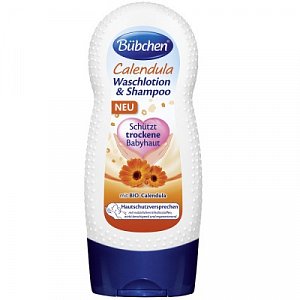 Bubchen Крем для мытья и душа Календула с рождения 230 мл
