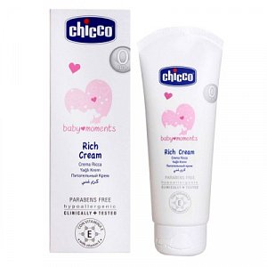 Chicco Baby Moments Крем питательный 100 мл 0м+