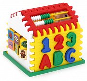Poltoys Логический сортер Домик PL7104