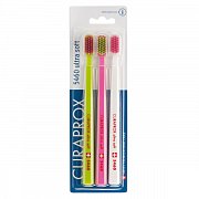 Curaprox [Курапрокс] Набор зубных щеток СS5460 3 Ultra soft 3 шт.