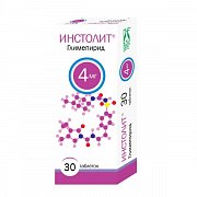 Инстолит таблетки 4 мг 30 шт. Инстолит таблетки 4 мг 30 шт.