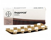 Андрокур таблетки 50 мг 50 шт. Андрокур таблетки 50 мг 50 шт.