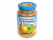 Бабушкино лукошко Пюре груша , яблоко с 5 мес. 200 г