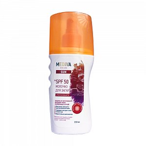 Медива Sun Молочко для загара SPF50 150 мл