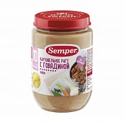 Semper Пюре Картофельное рагу с говядиной с 10 мес. 190 г