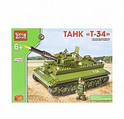 Город Мастеров ВВ-8829-R Конструктор Танк Т-34 209 Деталей