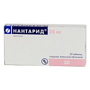 Нантарид таблетки 25 мг 30 шт.