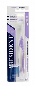 PresiDENT Зубная щетка Defense средняя 1 шт.