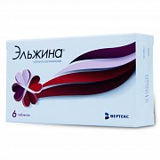 Эльжина таблетки вагинальные 6 шт. Эльжина таблетки вагинальные 6 шт.