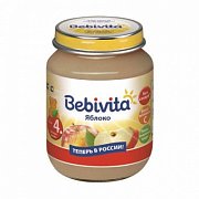 Bebivita Пюре Яблоко 100 г с 4 мес.