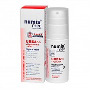 Нумис Мед Ф Крем ночной с 5% мочевиной и гиалуроновой кислотой 50 мл