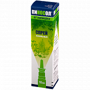 Пиносол спрей назальный 10 мл Пиносол спрей назальный 10 мл