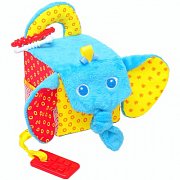 Мякиши Игрушка Кубик Слон 306 со звуковыми элементами
