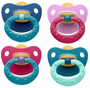 NUK Пустышка Soft латексная р.3 c 18 мес. успокаивающая