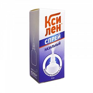 Ксилен спрей назальный 0,1% 10 мл