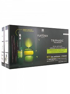 Rene Furterer Triphasic Progressive Сыворотка регенерирующая ампулы 8 шт.