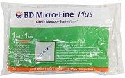 Шприц Micro-Fine+ инсулиновый U-100 1 мл 10 шт. игла 30G 8,0 мм Шприц Micro-Fine+ инсулиновый U-100 1 мл 10 шт. игла 30G 8,0 мм