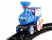 Город Мастеров ВВ-6719-R Конструктор Паровозик Из Ромашково 56 Деталей