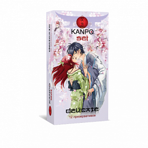 Kanpo Презервативы Sei Супертонкие 12 шт. белая упаковка