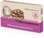 Сустамед Чесночное масло обогащенное капсулы 0,3 г 100 шт. Реалкапс (БАД)