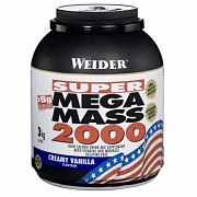 Weider Mega Mass 2000 3кг ваниль банка