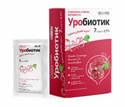 Уробиотик BioForte D-манноза 2000 мг с экстр клюквы порошок саше 7 шт