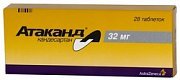 Атаканд таблетка 32 мг 28 шт. Атаканд таблетка 32 мг 28 шт.