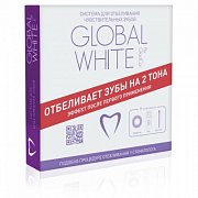 Global White Система для отбеливания чувствительных зубов 3% 4 шт.
