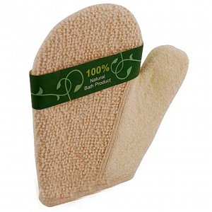 Beauty Style Мочалка-руковица натуральная 58708В/7240