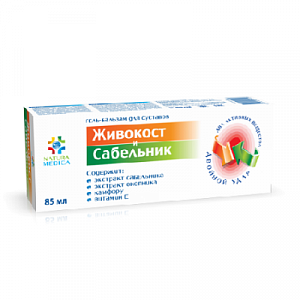 Natura Medica Гель-Бальзам Живокост и сабельник 85 мл
