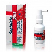 Септолете плюс спрей 1,5 мг+0,3мг доза 30 мл (160доз)