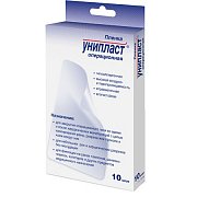 Пленка Унипласт операционная 10х15см 5 шт.