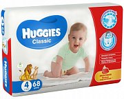 Huggies Подгузники Classic 7-18 кг 68 шт.