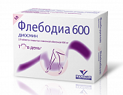 Флебодиа таблетки покрытые пленочной оболочкой 600 мг 18 шт. Флебодиа таблетки покрытые пленочной оболочкой 600 мг 18 шт.