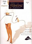 Filodoro Колготки Oda 40 den Elegance р.4 Cognac