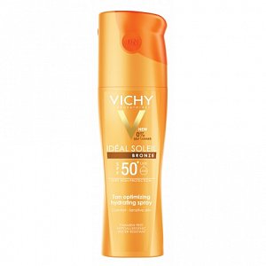 Vichy Capital Ideal Soleil Спрей-активатор загара для тела увлажняющий SPF50+ 200 мл