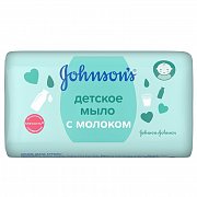 Johnson`s Baby Мыло с натуральным молоком 100 г Johnson`s Baby Мыло с натуральным молоком 100 г