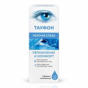Тауфон Нежная слеза раствор офтальмологический флакон-капельница 10 мл Тауфон Нежная слеза