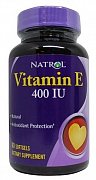 Natrol Витамин Е 400 МЕ капсулы 60 шт. (БАД) Natrol Витамин Е 400 МЕ капсулы 60 шт. (БАД)