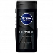Нивея For Men Гель для душа Ultra 250 мл Нивея For Men Гель для душа Ultra 250 мл